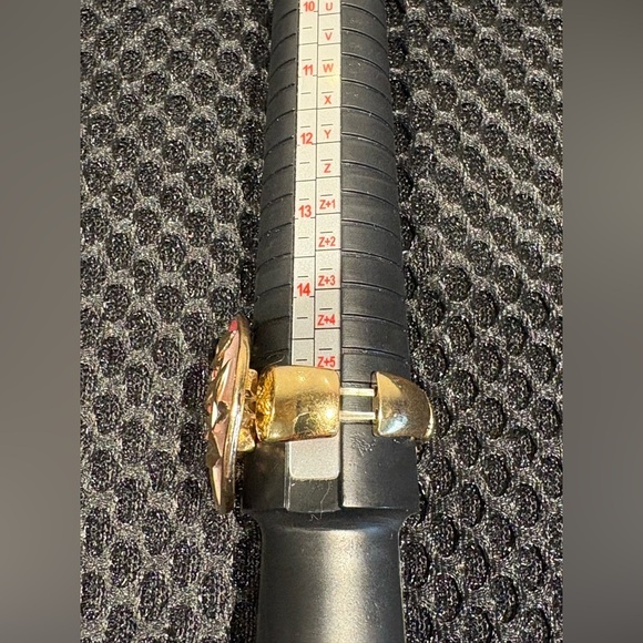 Adjustable Tree of Life Statement Ring – Two-Tone Pink & Gold Tone - Picture 10 of 10